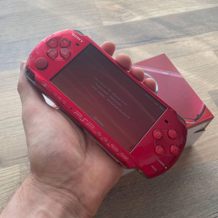 Sony PSP Portable Radiant Red 3008 Slim