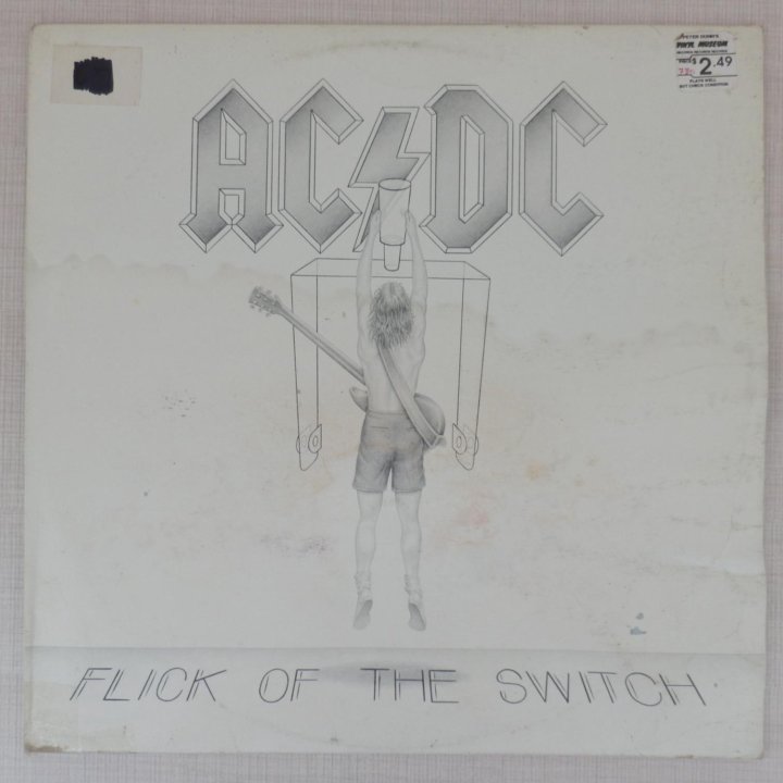 Пластинка AC/DC - Flick Of The Switch 1983 VG+/VG