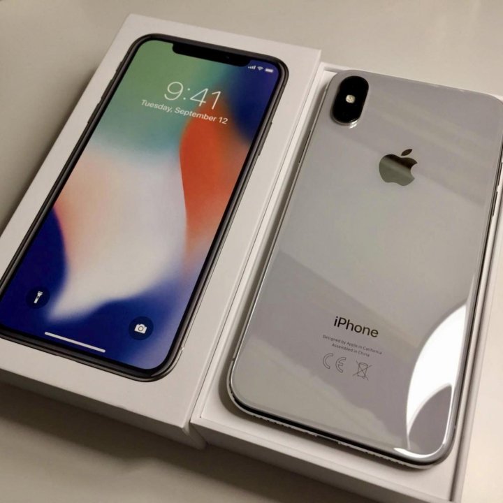 iPhone X, 64Gb, Silver