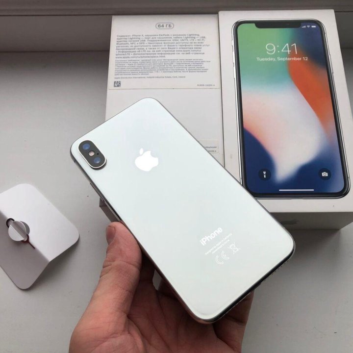 iPhone X, 64Gb, Silver