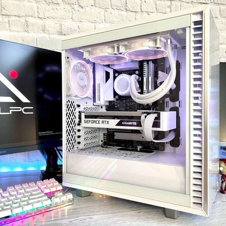 Белый игровой пк на топовом железе (F7-37) купить в Москве, цена 130 ...