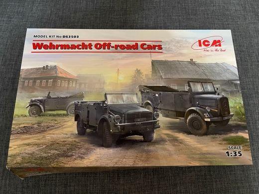 DS3503 ICM 1/35 (Kfz.1, Horch 108 Typ 40, L1500A)