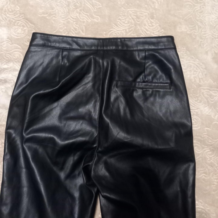 Брюки кожаные