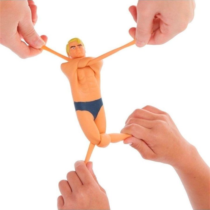 Фигурка Гуджитсу Stretch Armstrong бежевый