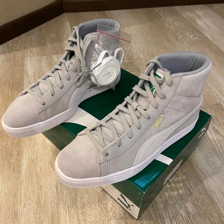 Кроссовки Puma, модель: Suede Mid XXI Quarry