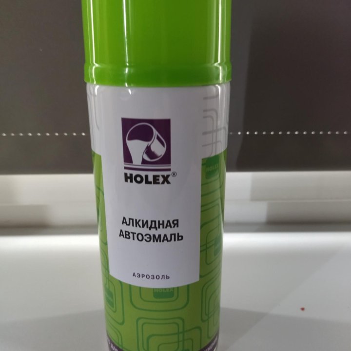 Алкидная автоэмаль Holex, белая