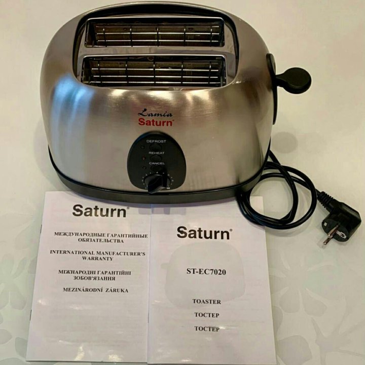 Тостер Saturn новый