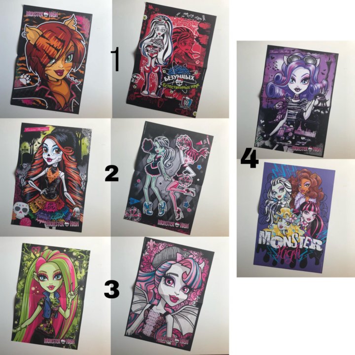 Плакаты Monster High Монстр Хай Ever After High