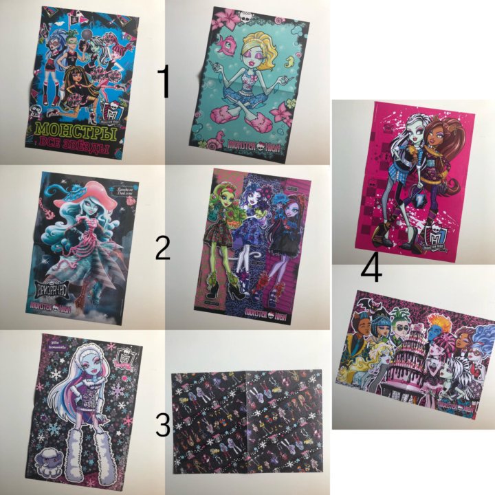 Плакаты Monster High Монстр Хай Ever After High