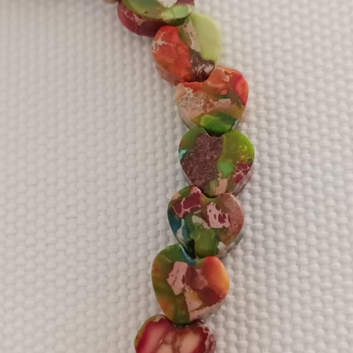 Браслет с сердечками