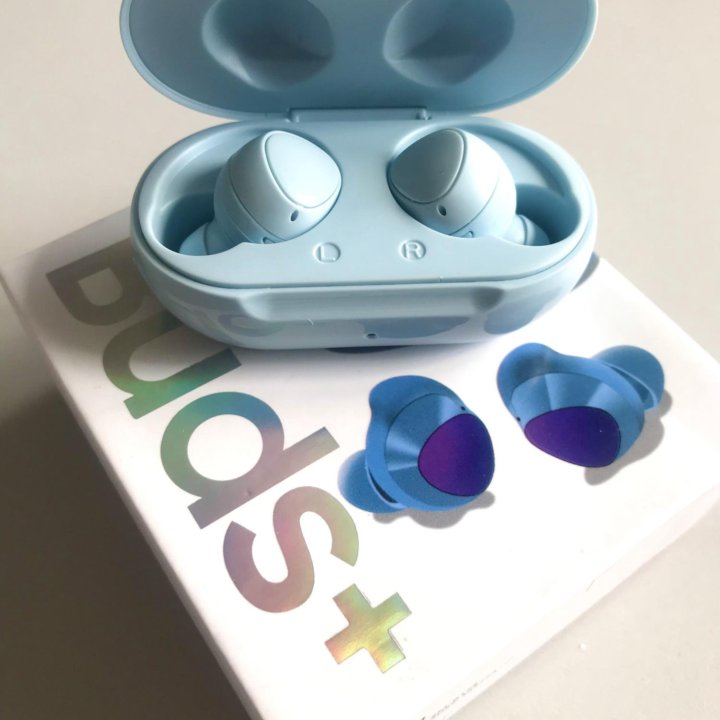 Беспроводные наушники Samsung Galaxy Buds+ голубой