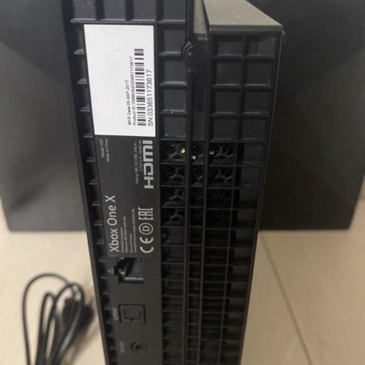 Xbox one x project scorpio