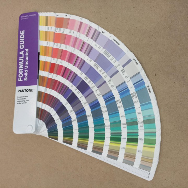 Цветовой веер (палитра) Pantone Formula Guide в Москве, цена 4 800 руб ...