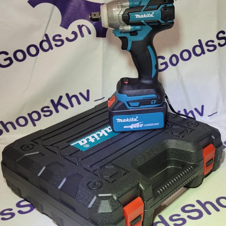 Аккумуляторный гайковерт Makita 108V в кейсе