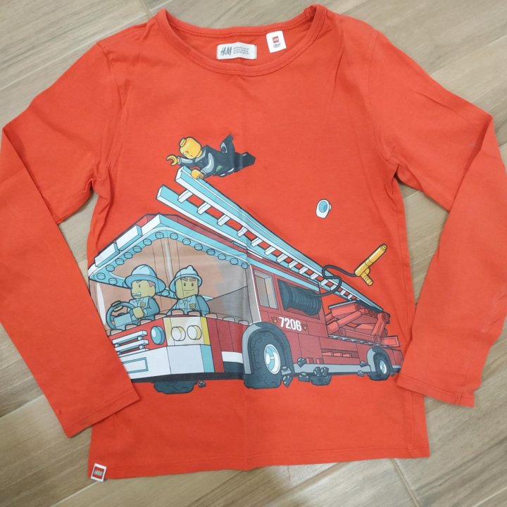 Футболка Lego лонгслив H&M 134-140