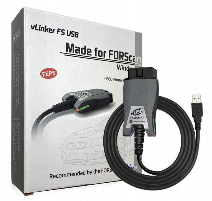 Vgate vLinker FS для Ford/Mazda FORScan HS/MS-CAN