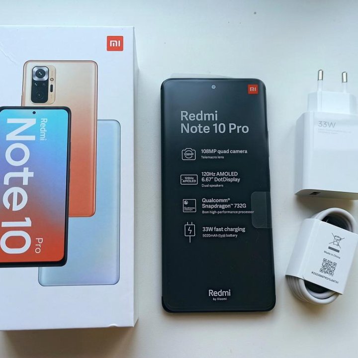 Xiaomi Redmi Note 10 Pro 128Gb / Новый / Гарантия