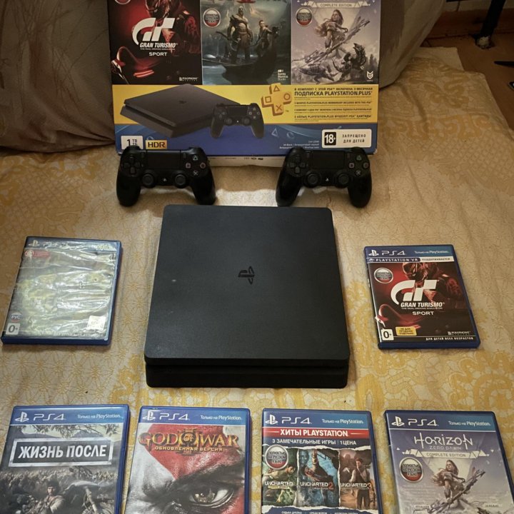 Sony PlayStation 4 slim 1TB в Москве, цена 22 000 руб. | Объявления о ...