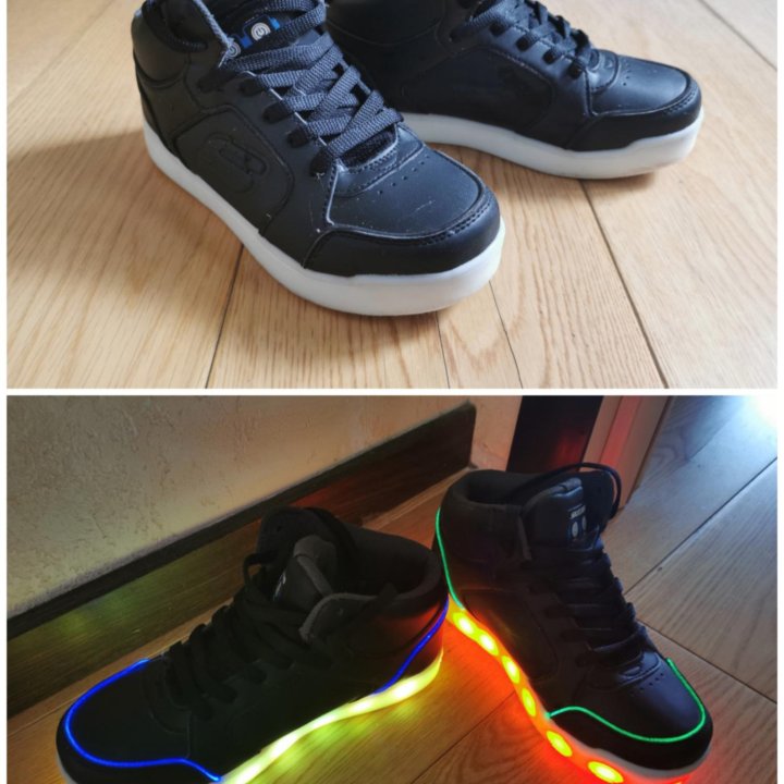 Кроссовки светящиеся Skechers Energy Light ultra