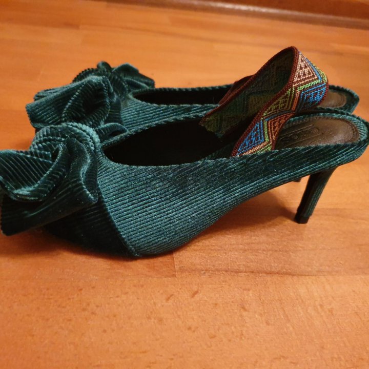 Туфли Asos бархат