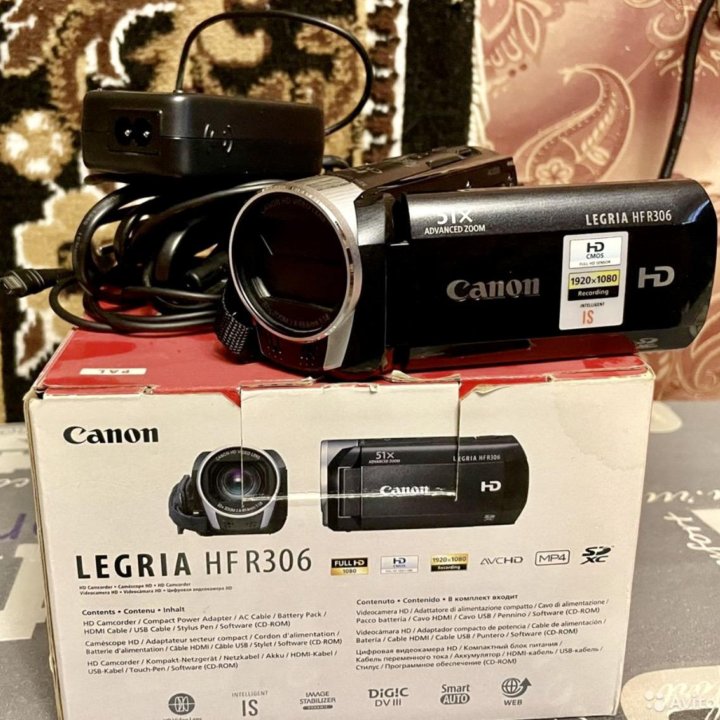 Видеокамера Canon Legria HF R306