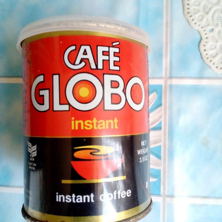 Банка кофе CAFE GLOBO новая