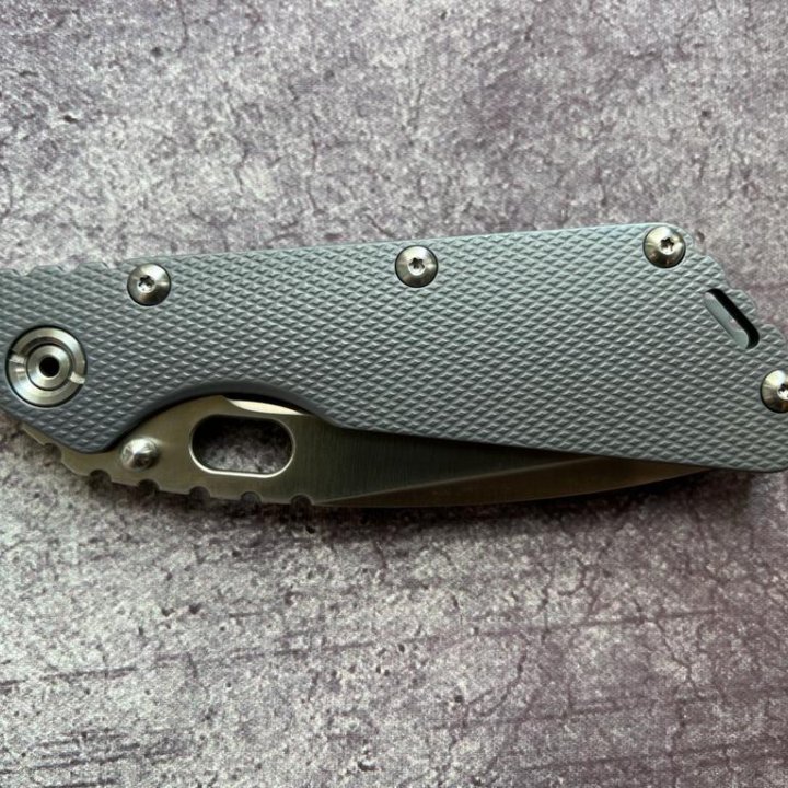 Нож Strider SMF M390 Evil Eyes синий