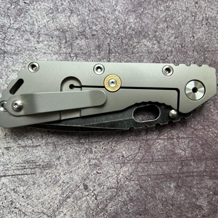 Нож Strider SMF M390 Evil Eyes nudist