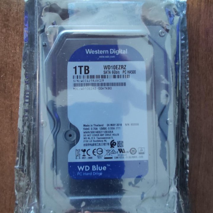 Жёсткий диск WD 1Tb Blue