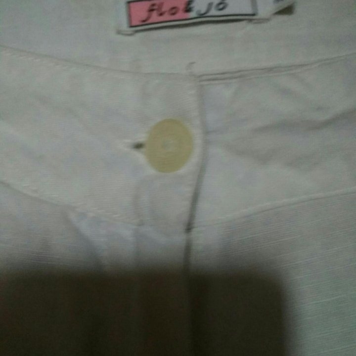 Летние белые брюки