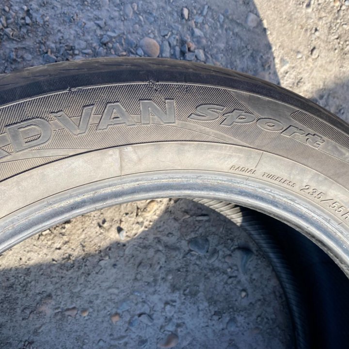 2шт. 235/55 R20 YOKOHAMA ЛЕТО