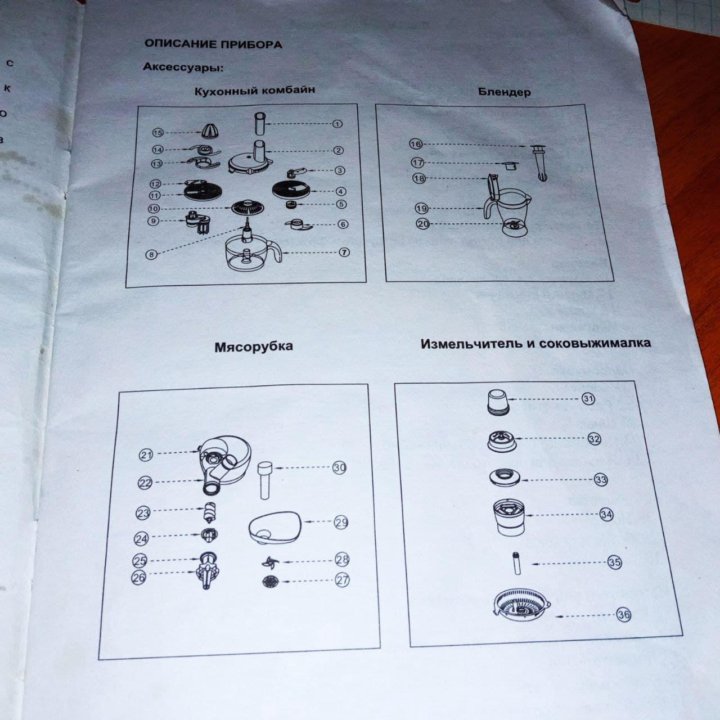 Кухонный комбайн daewoo DI 8188