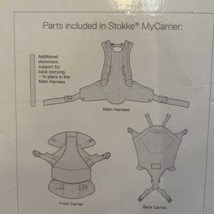 Эргорюкзак stokke 3в1