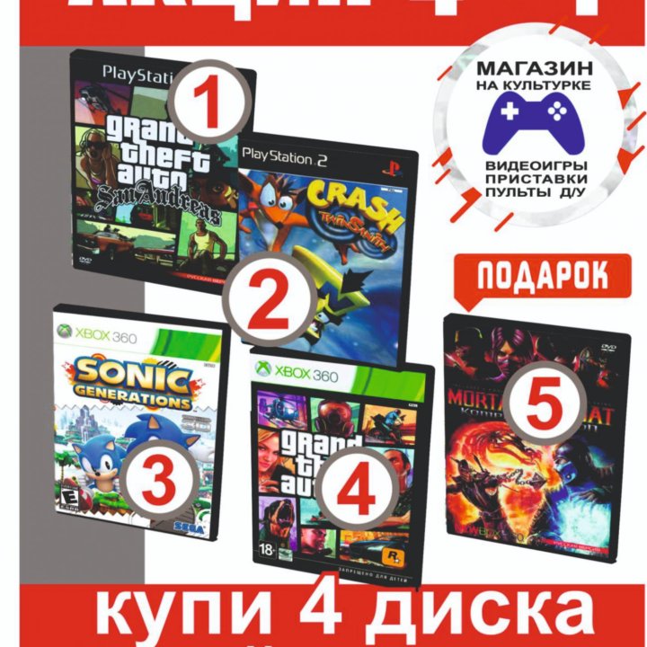 Игры для Playstation 2 PS2 Диски с Играми.