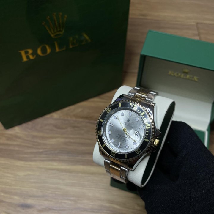 Rolex Submariner Gold and Silver