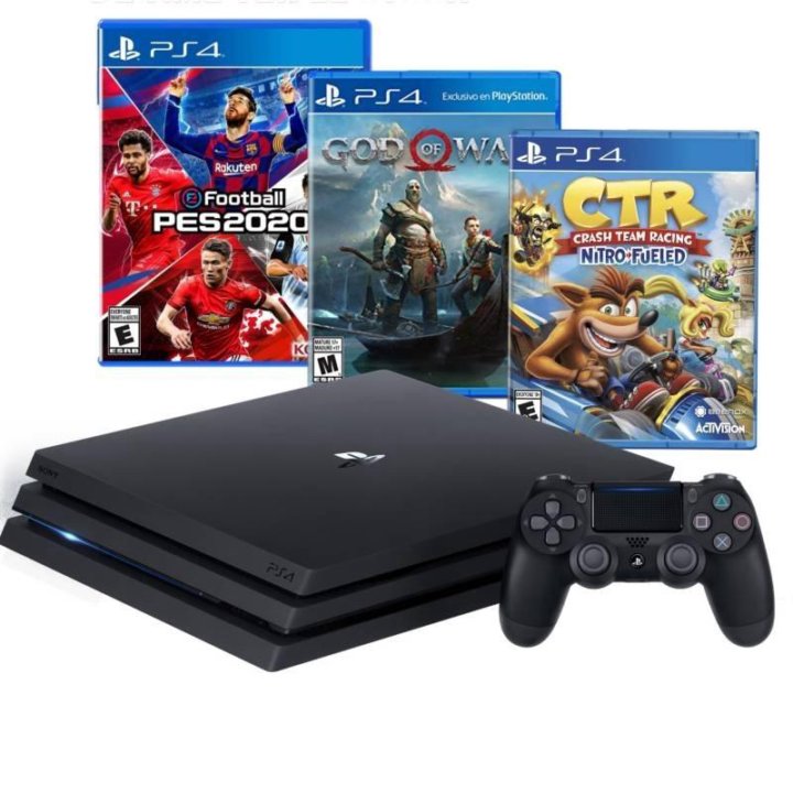 PS 4 PRO + 750 игр в подарок +Гарантия 1 год