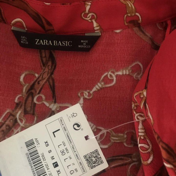 Платье рубашка Zara