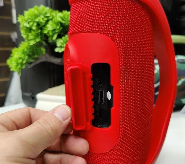 Колонка портативная Boombox mini красная