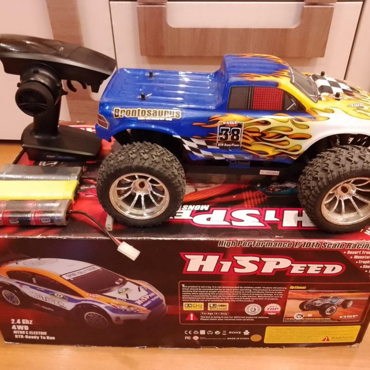 радиоуправляемая модель монстр HSP 4WD RTR 1:10