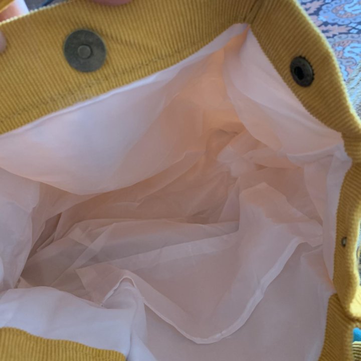 Сумка шоппер вельвет