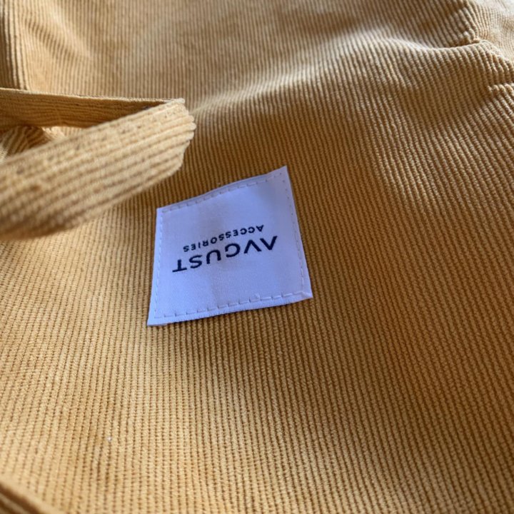 Сумка шоппер вельвет