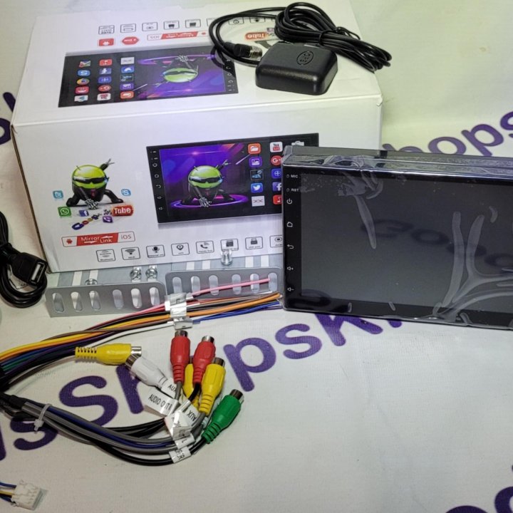 Магнитола Android 2din 178×100 WI-FI BT/Aux/Usb