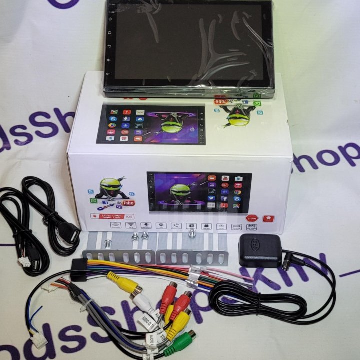 Магнитола Android 2din 178×100 WI-FI BT/Aux/Usb