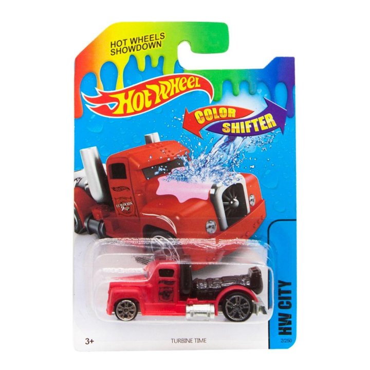 Hot Wheels Colour Shifter машинка фура тягач