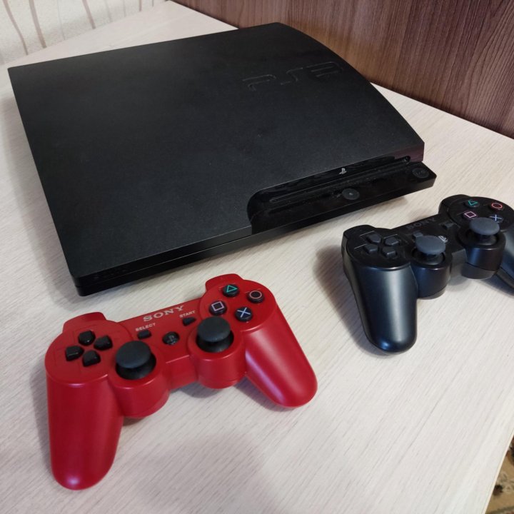 PS3 Slim 320Gb+1000 игр