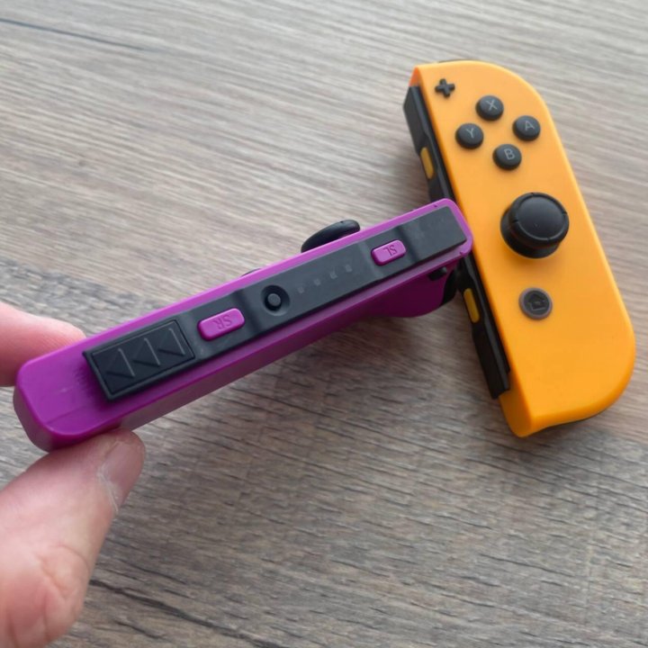 Switch Joy-Con Controllers Neon Purple-Neon Orange