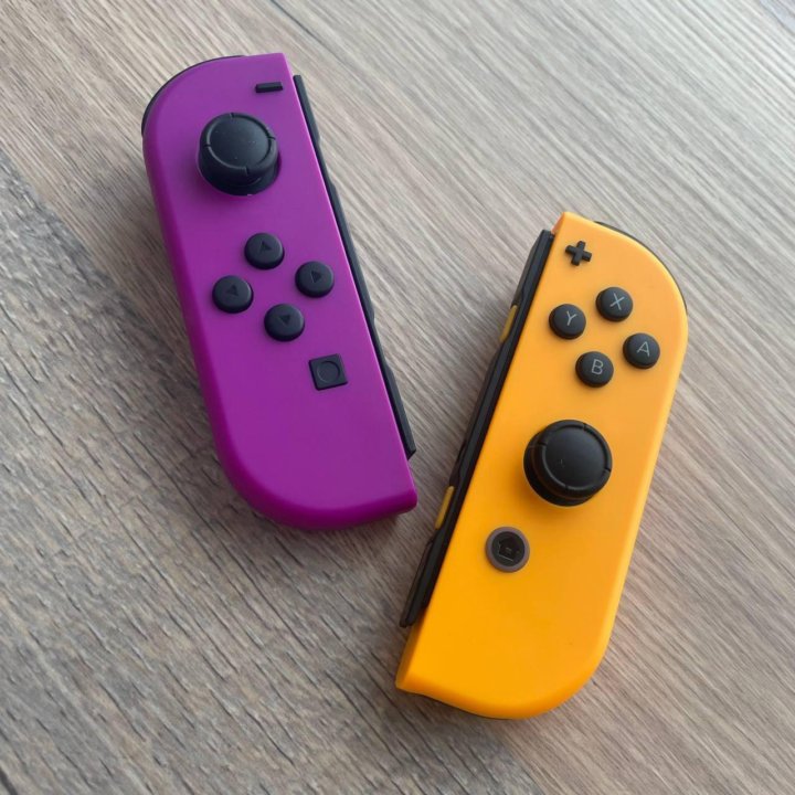 Switch Joy-Con Controllers Neon Purple-Neon Orange