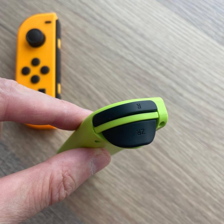 Switch Joy-Con Controllers Orange Green