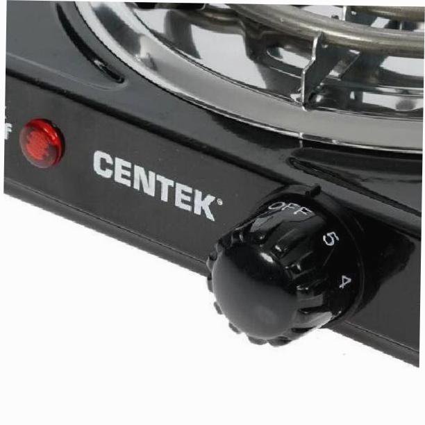 Плитка электрическая Centek CT-1508 Black, 1 конфо