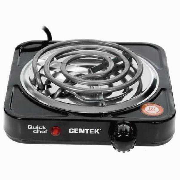 Плитка электрическая Centek CT-1508 Black, 1 конфо